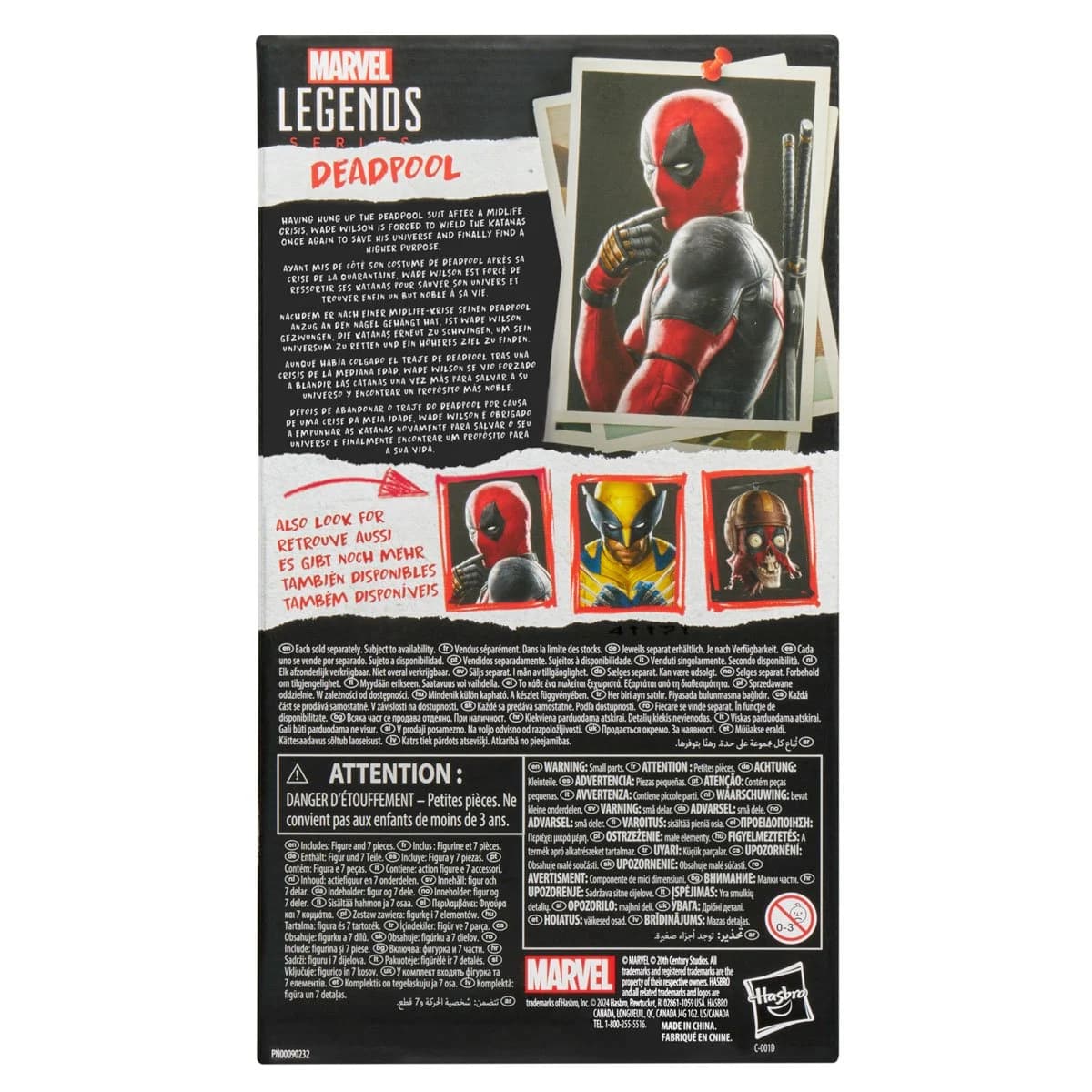 Marvel Legends Deadpool & Wolverine Deadpool Action Figure Action Figures - Toys - New - CaveGamers - Image 2