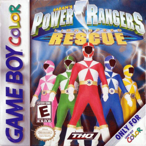 Power Rangers: Lightspeed Rescue Game Boy Color - Video Game - Used - CaveGamers