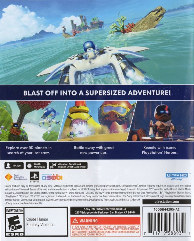 Astro Bot PS5 - Video Game - Used - CaveGamers - Image 2