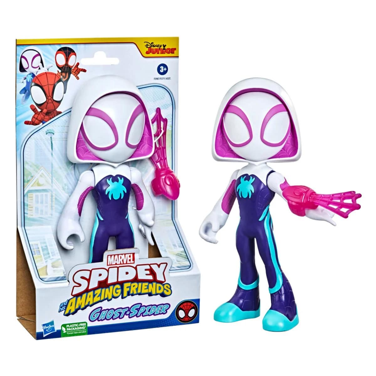 Marvel Spidey and His Amazing Friends Supersized Ghost-Spider Action Figure - Toys - New - CaveGamers - Image 5