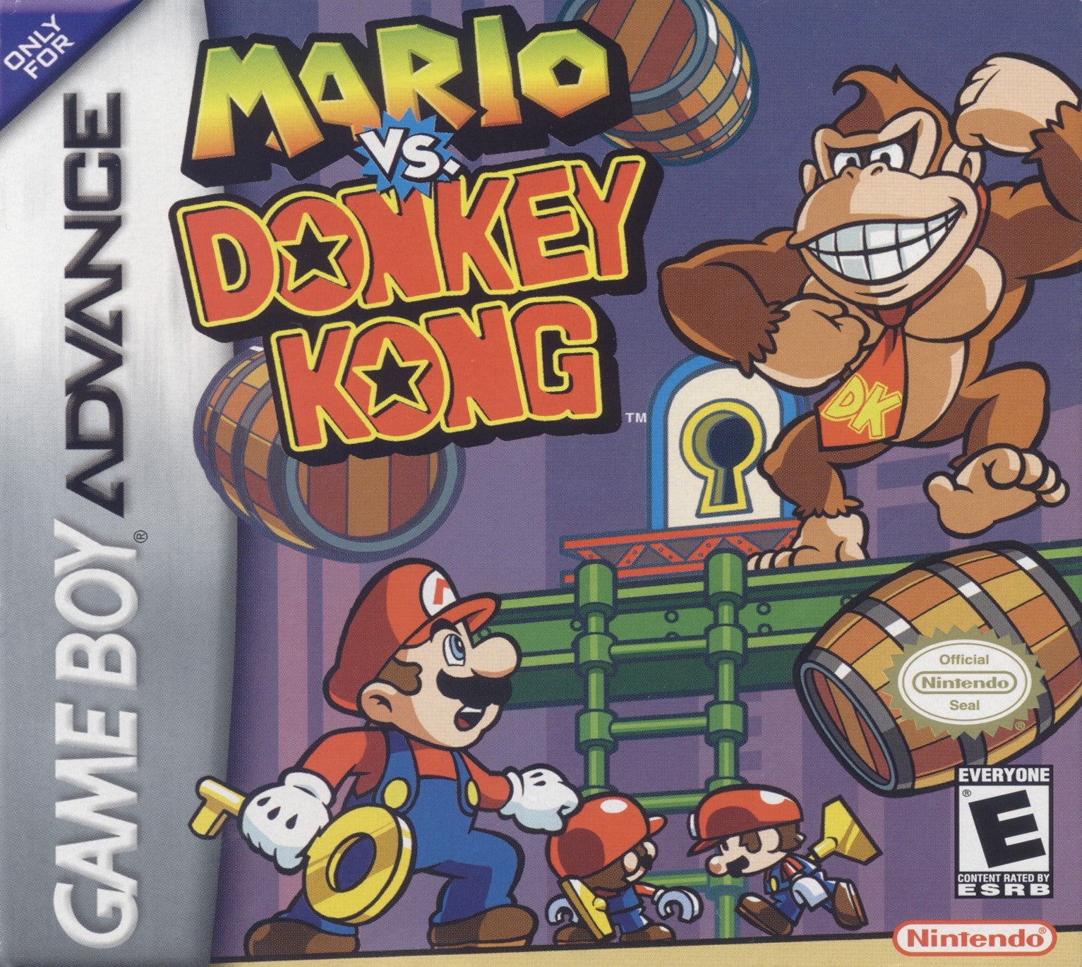Mario Vs. Donkey Kong Game Boy Advance - Video Game - Used - CaveGamers