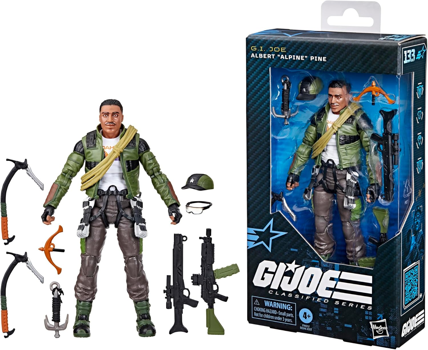 G.I. Joe Classified Series Albert Alpine Pine 6-Inch Action Figure Action Figures - Toys - New - CaveGamers - Image 3