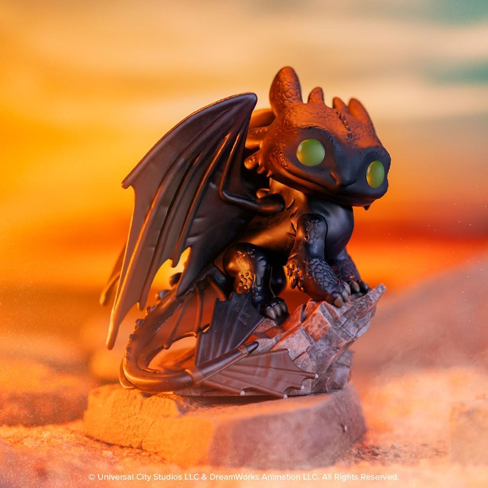 Funko Pop! How to Train Your Dragon Live Action Toothless Deluxe Vinyl Figure #1792 - Toys - New - CaveGamers - Image 3