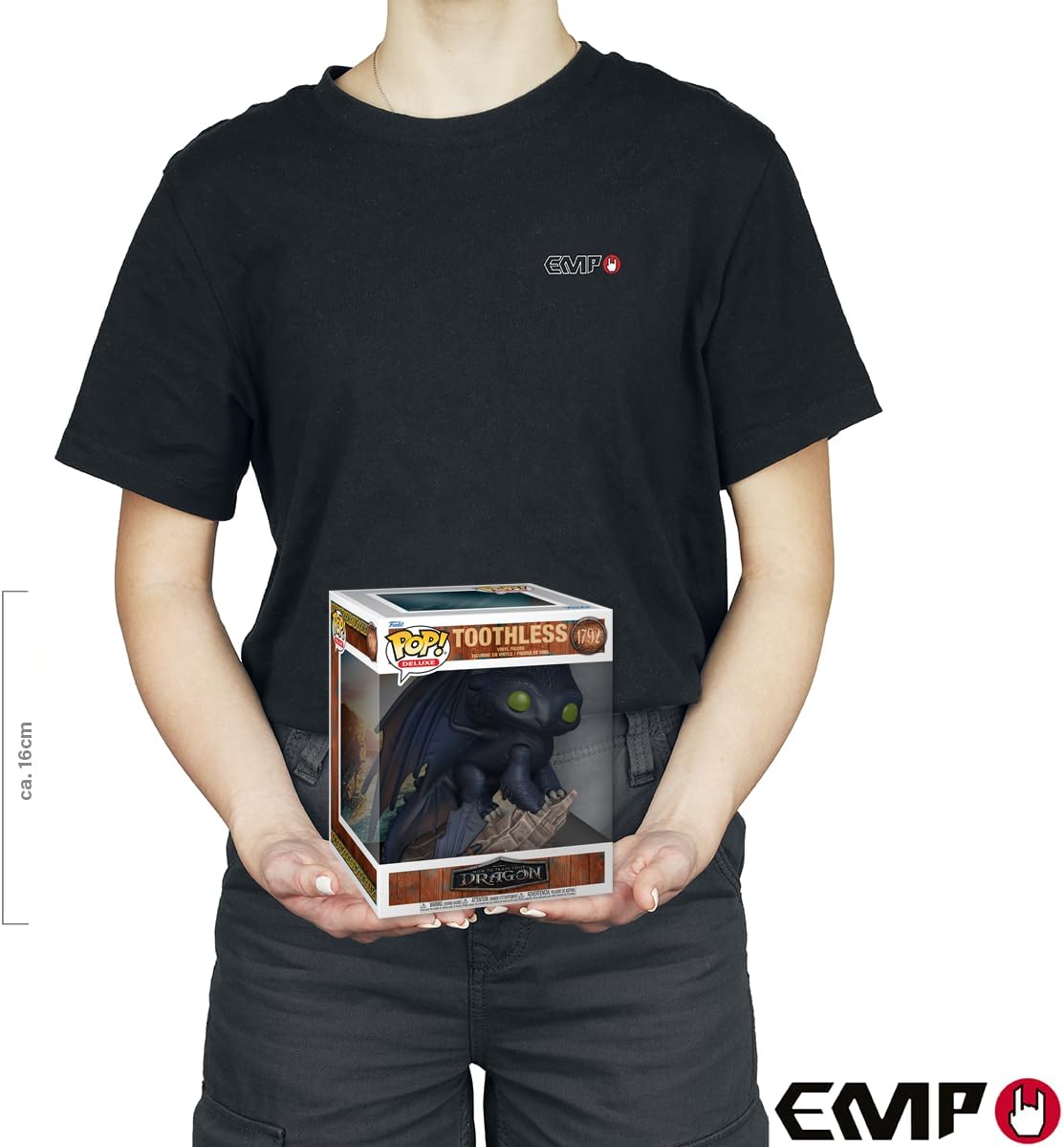 Funko Pop! How to Train Your Dragon Live Action Toothless Deluxe Vinyl Figure #1792 - Toys - New - CaveGamers - Image 4
