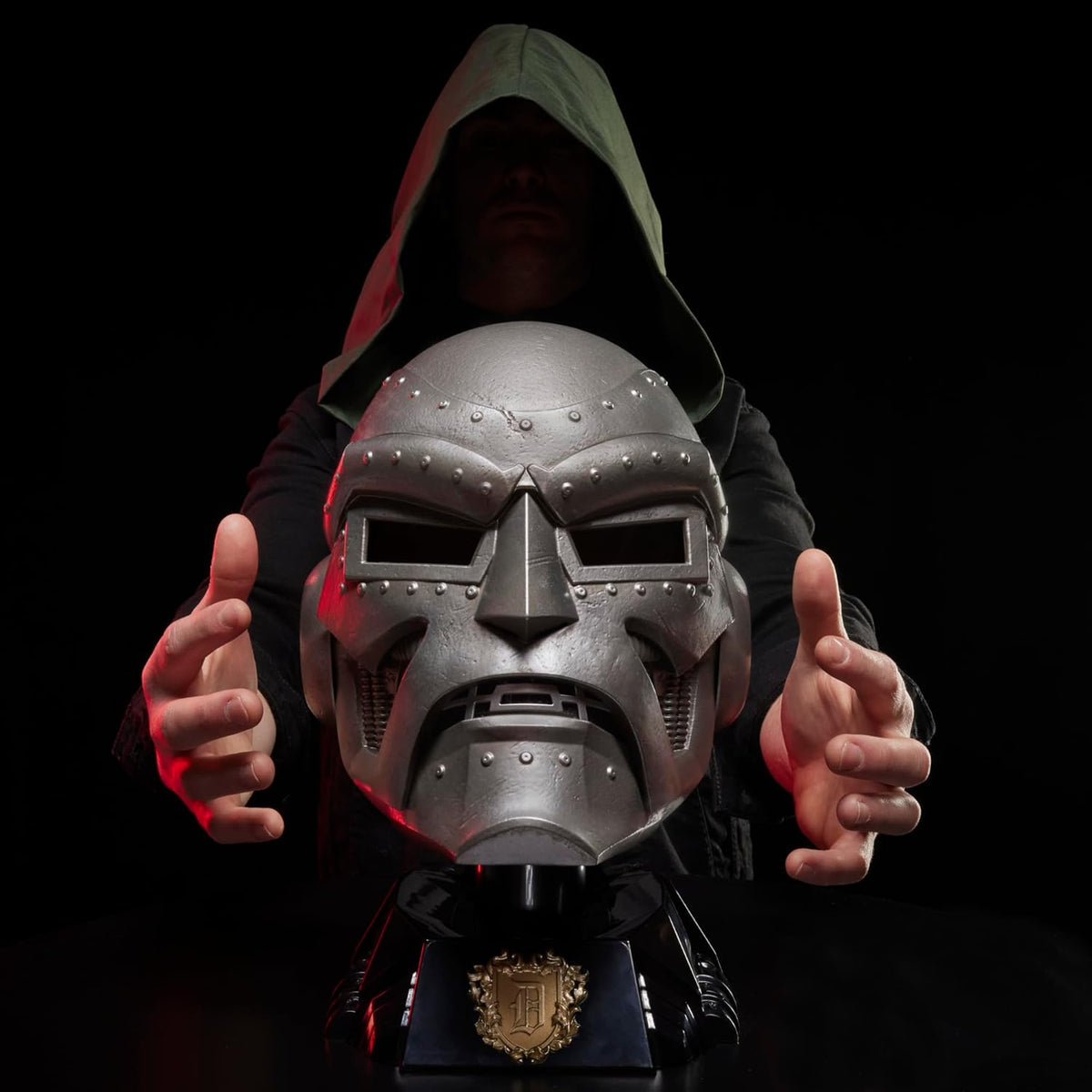 Marvel Legends Fantastic Four Doctor Doom Premium Roleplay Helmet Prop Replica Prop Replicas - Toys - New - CaveGamers - Image 6