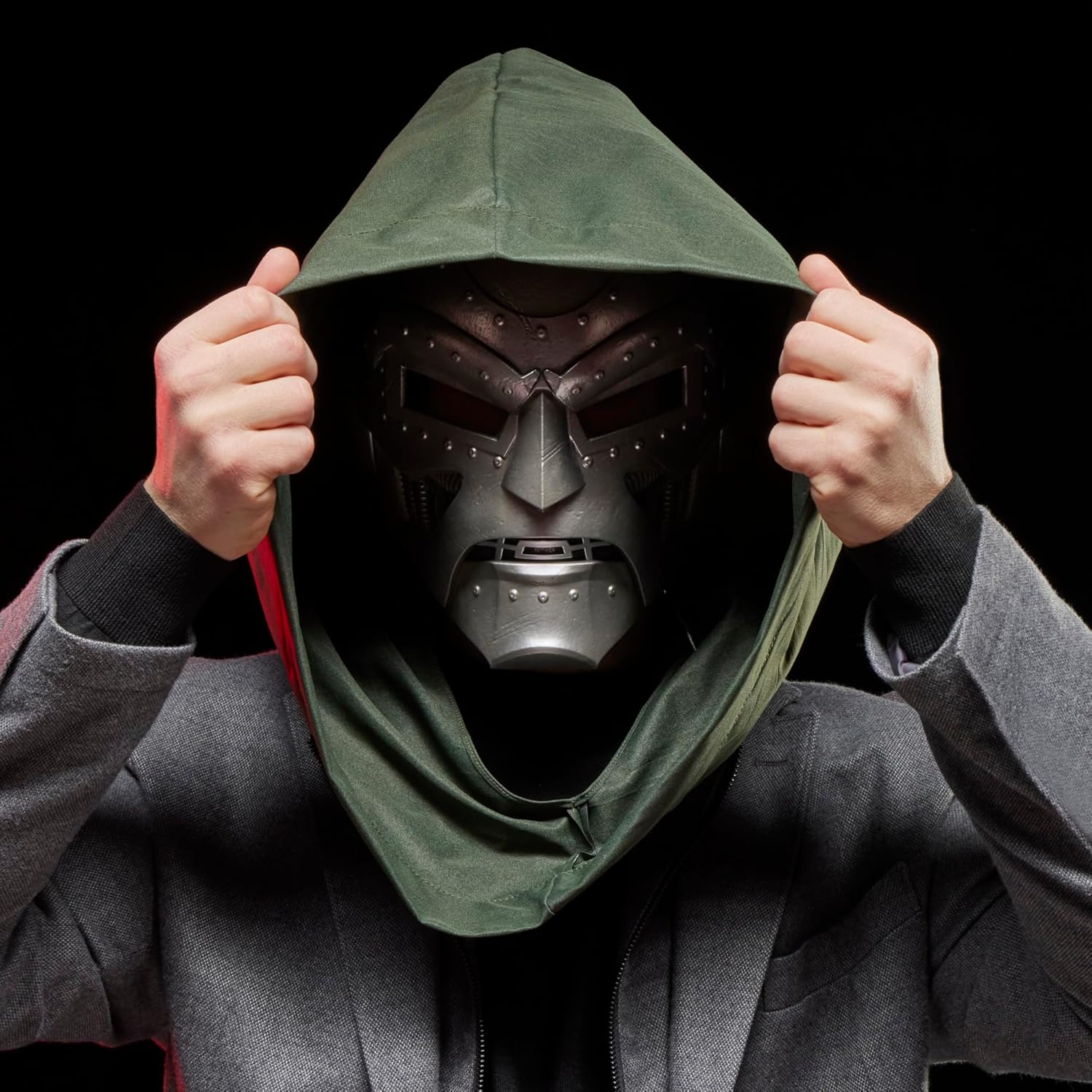 Marvel Legends Fantastic Four Doctor Doom Premium Roleplay Helmet Prop Replica Prop Replicas - Toys - New - CaveGamers - Image 7