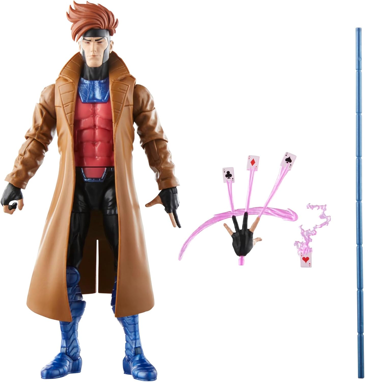 Marvel Legends X-Men 97 Gambit 6" Action Figure Action Figures - Toys - New - CaveGamers - Image 3