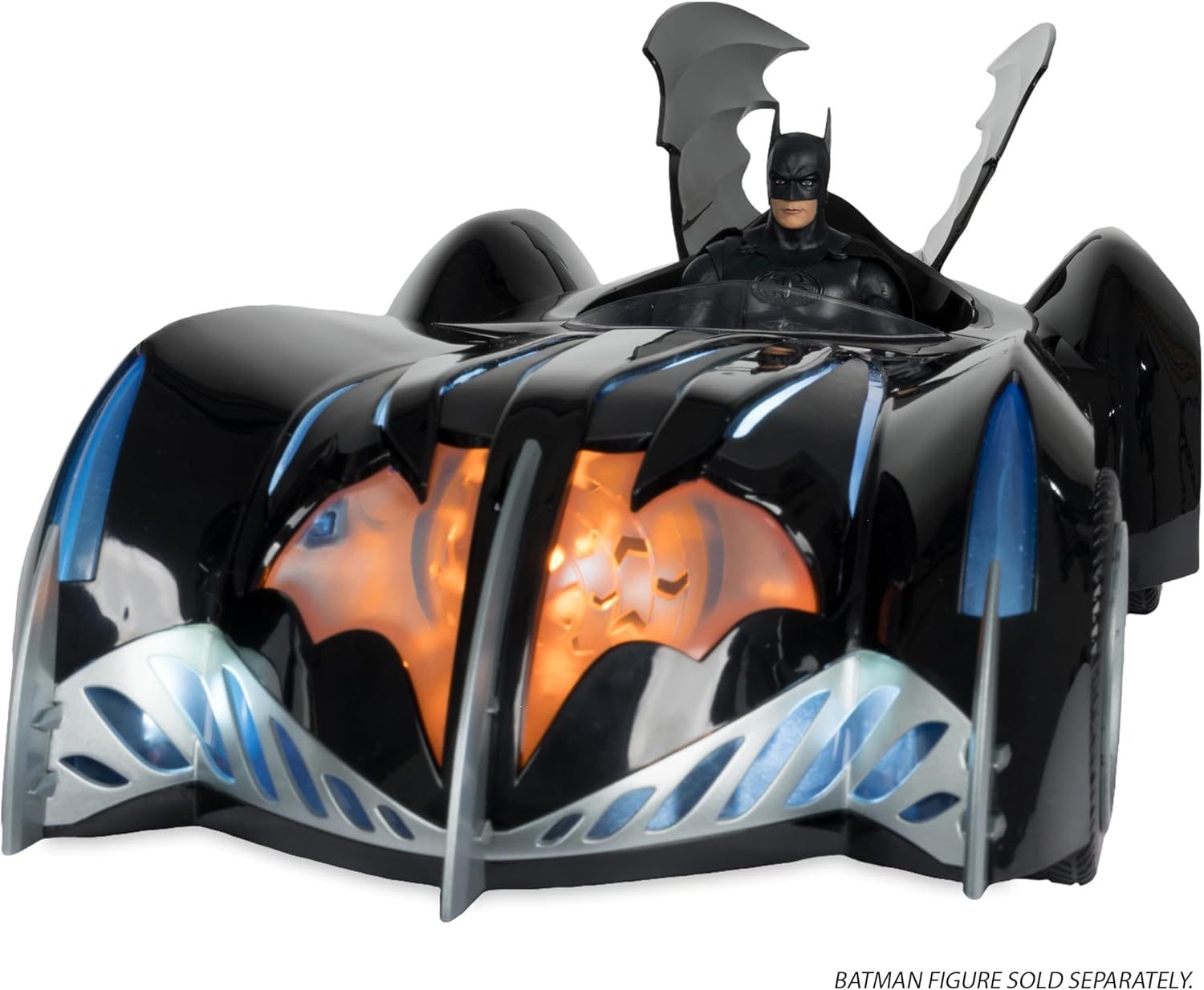 McFarlane DC Multiverse Batman & Robin Batmobile 24.5" Vehicle with Lights and Sound Vehicles - Toys - New - CaveGamers - Image 7