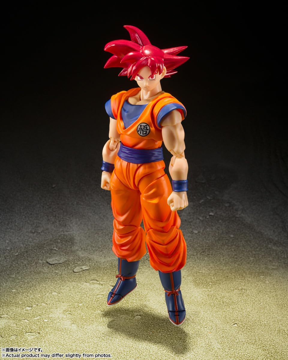 S.H.Figuarts Dragon Ball Super Super Saiyan God Son Goku Action Figure Action Figures - Toys - New - CaveGamers - Image 3