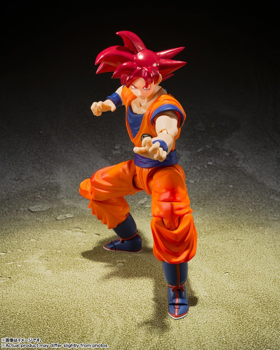 S.H.Figuarts Dragon Ball Super Super Saiyan God Son Goku Action Figure Action Figures - Toys - New - CaveGamers - Image 5