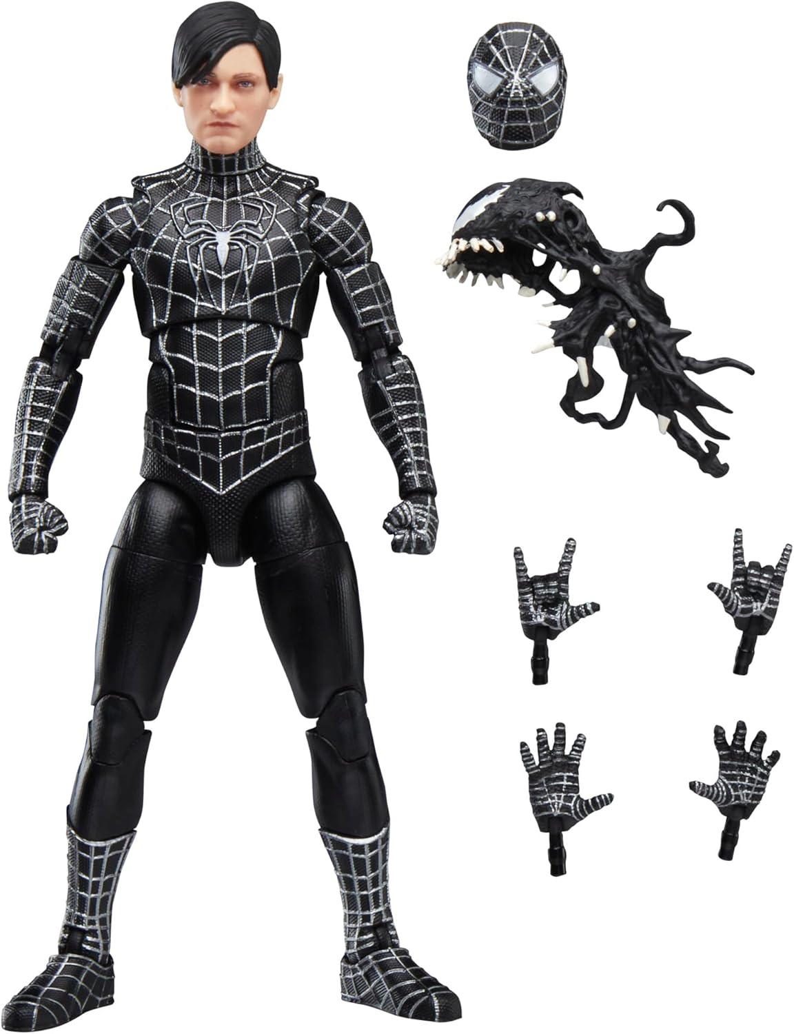 Marvel Legends Spider-Man Spider-Man 3 Symbiote Suit 6" Action Figure Action Figures - Toys - New - CaveGamers - Image 10