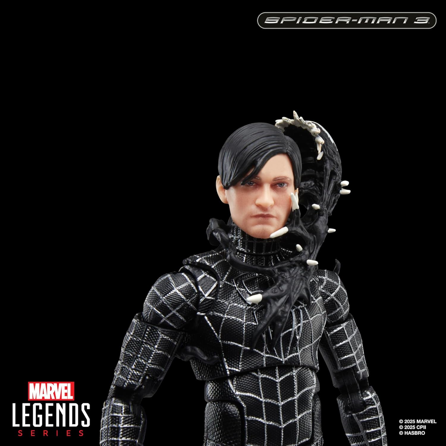 Marvel Legends Spider-Man Spider-Man 3 Symbiote Suit 6" Action Figure Action Figures - Toys - New - CaveGamers - Image 4