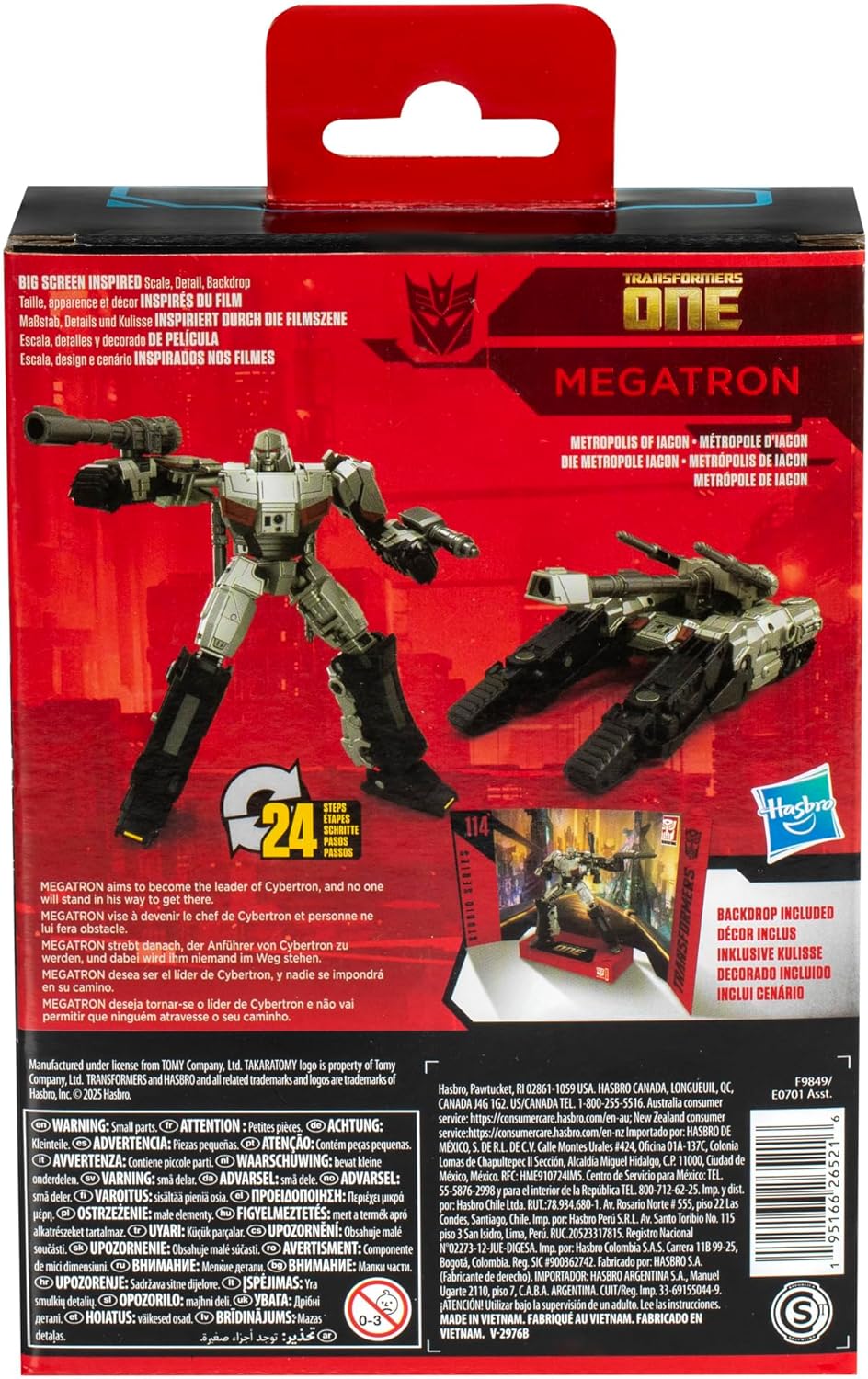Transformers Toys Studio Series Deluxe Transformers One Megatron Action Figures - Toys - New - CaveGamers - Image 2