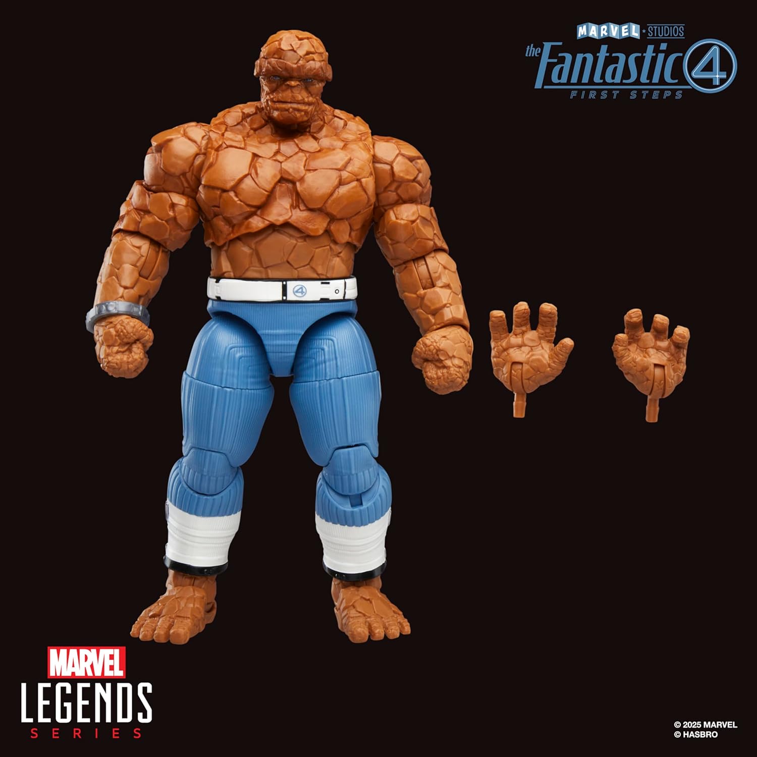 Marvel Legends The Fantastic Four: First Steps The Thing 6" Action Figure Action Figures - Toys - New - CaveGamers - Image 5