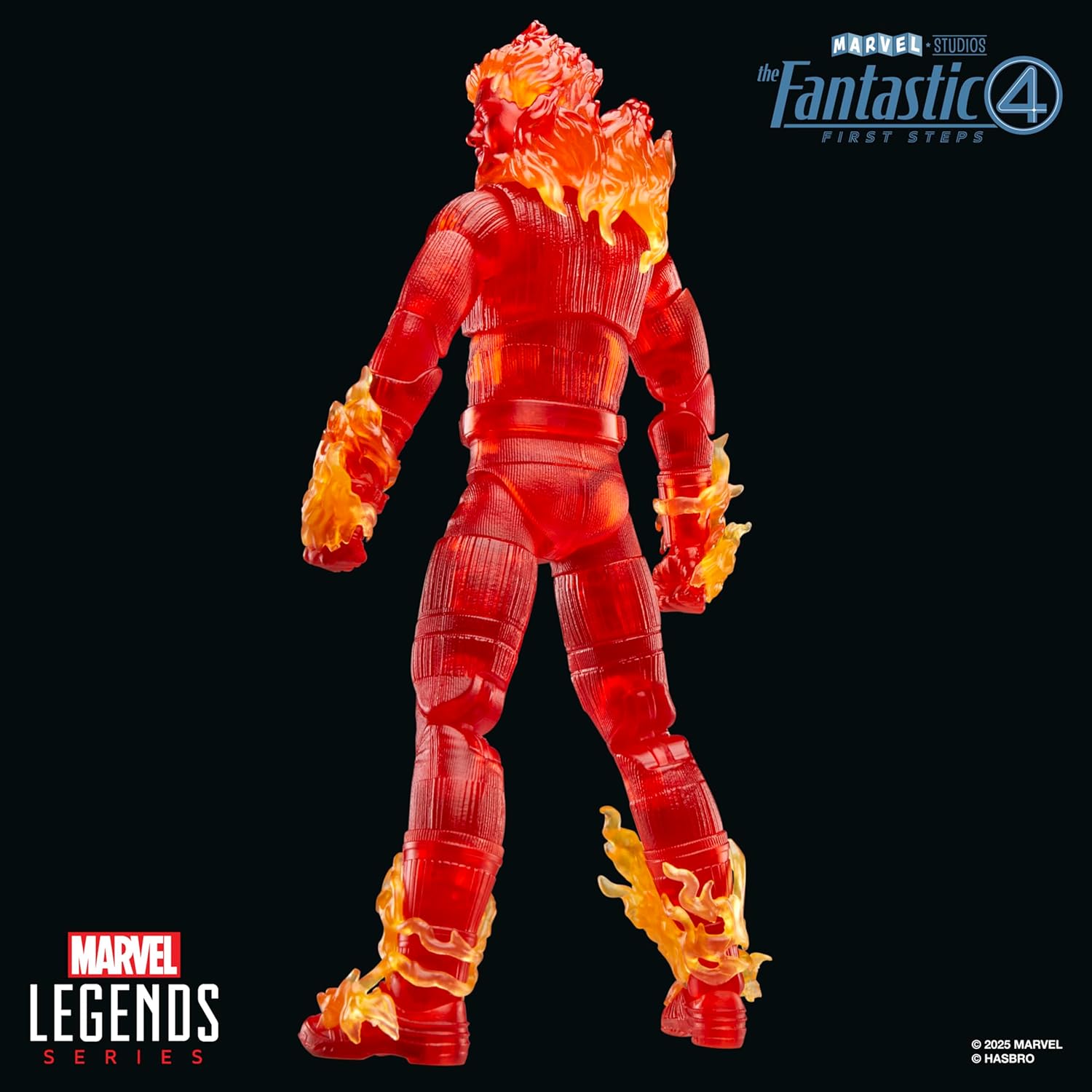 Marvel Legends The Fantastic Four: First Steps Human Torch 6" Action Figure Action Figures - Toys - New - CaveGamers - Image 7
