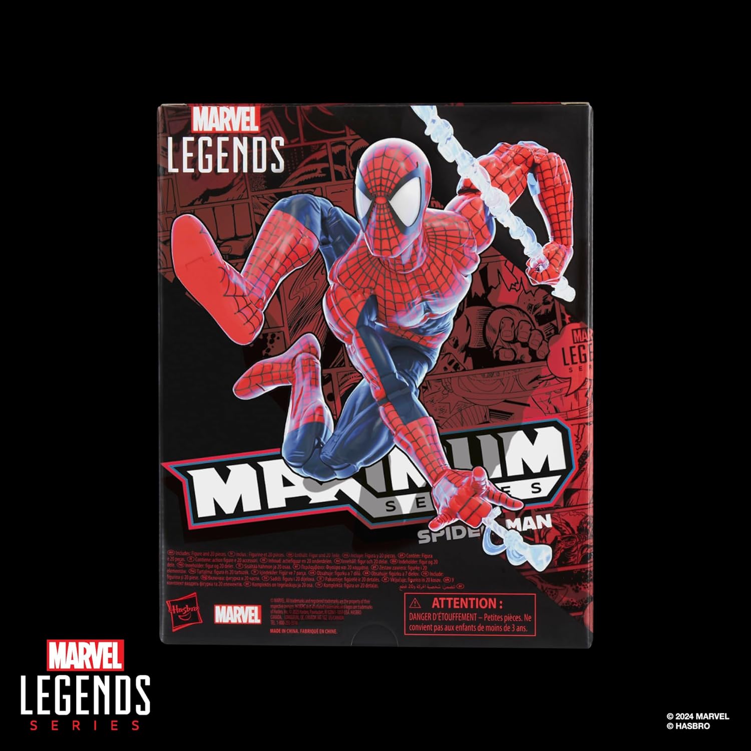 Marvel Legends Maximum Series Spider-Man 6" Action Figure Action Figures - Toys - New - CaveGamers - Image 3