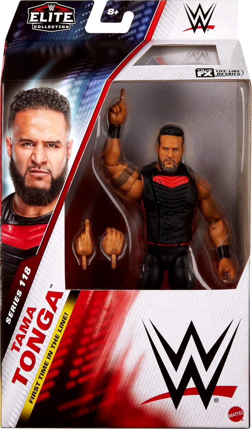 WWE Elite Collection Series 118 - Tama Tonga Action Figures - Toys - New - CaveGamers