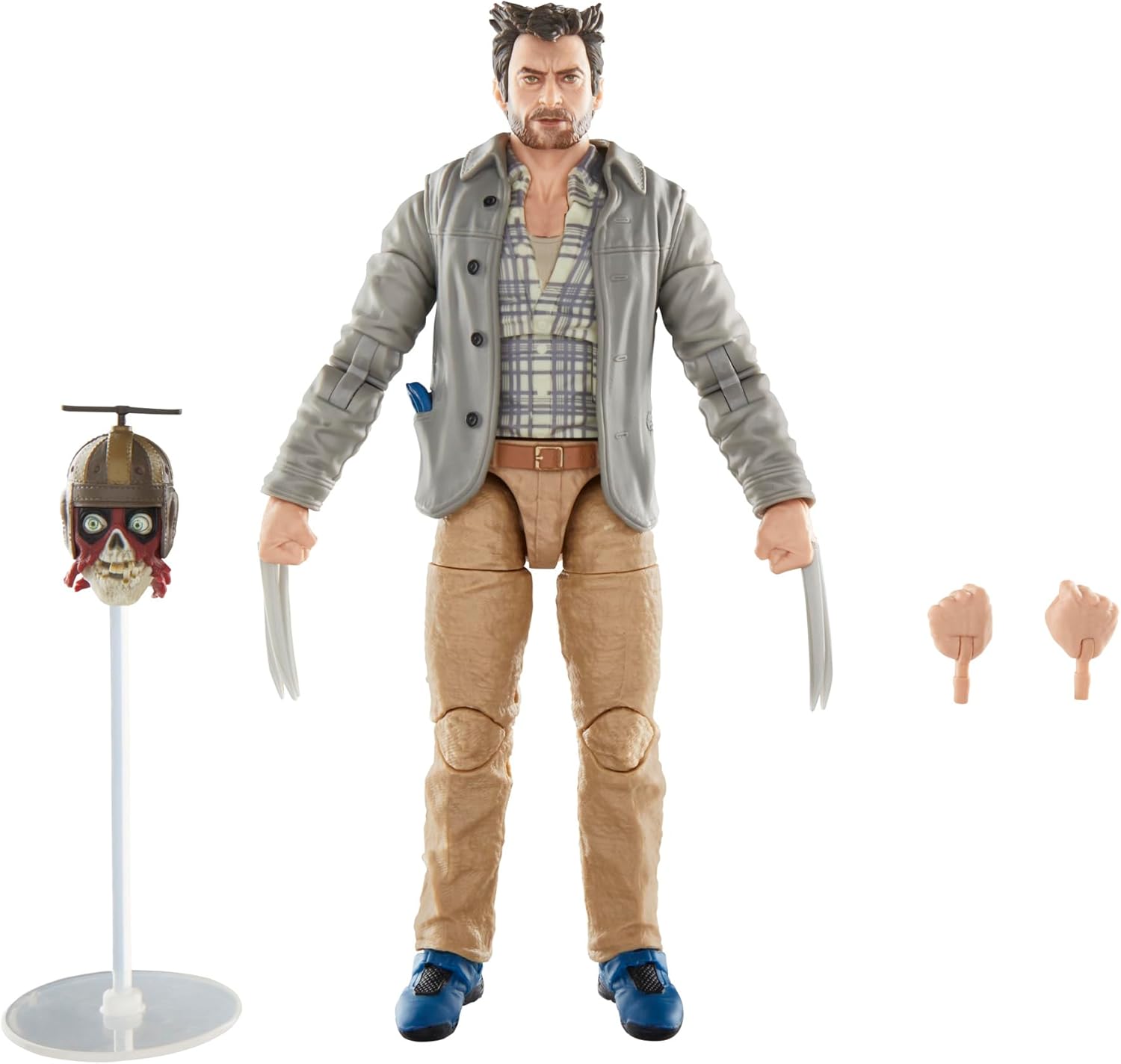 Marvel Legends Deadpool & Wolverine Headpool with Logan 6" Action Figure Action Figures - Toys - New - CaveGamers - Image 7