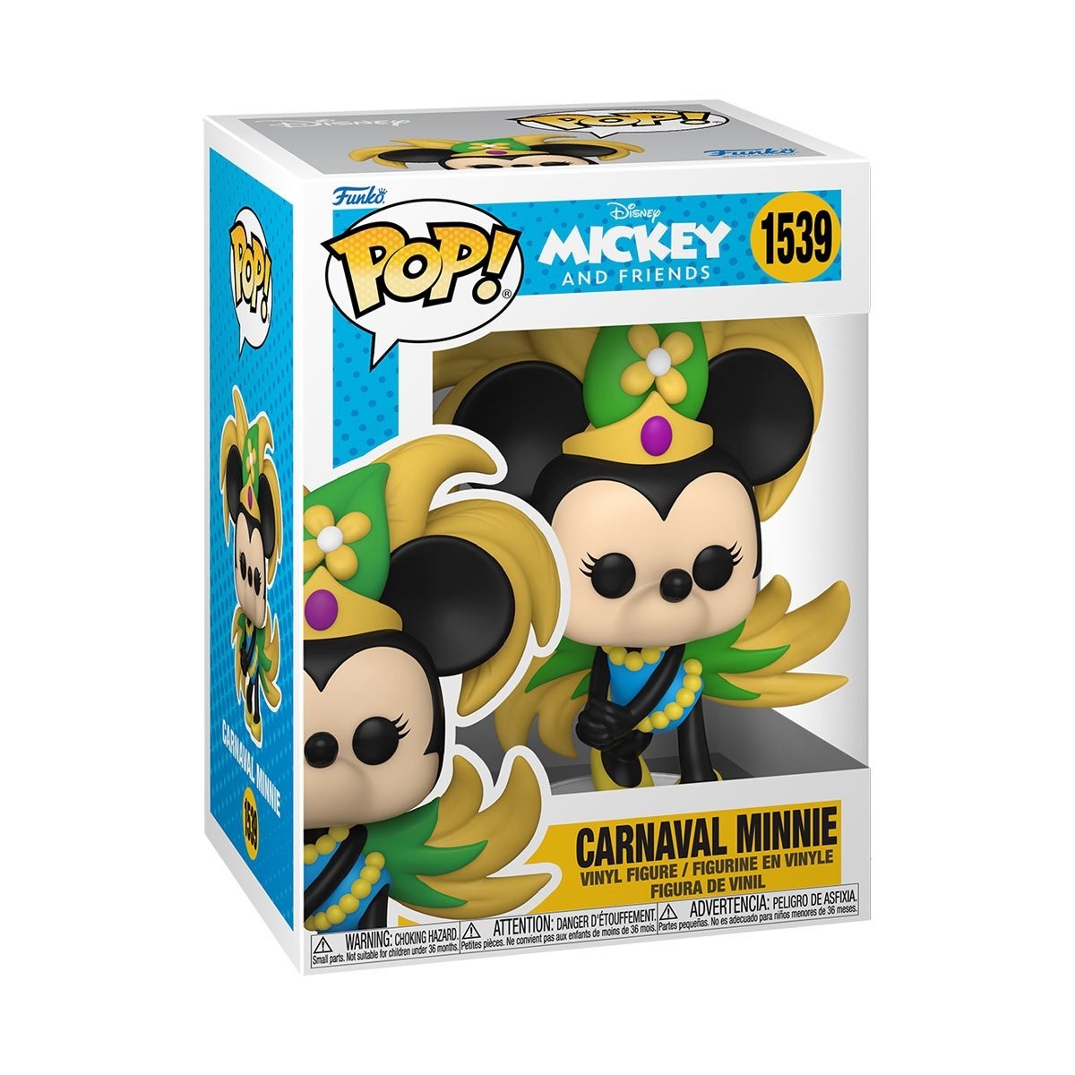 Funko Pop! Mickey and Friends Carnaval Minnie Vinyl Figure - Toys - New - CaveGamers