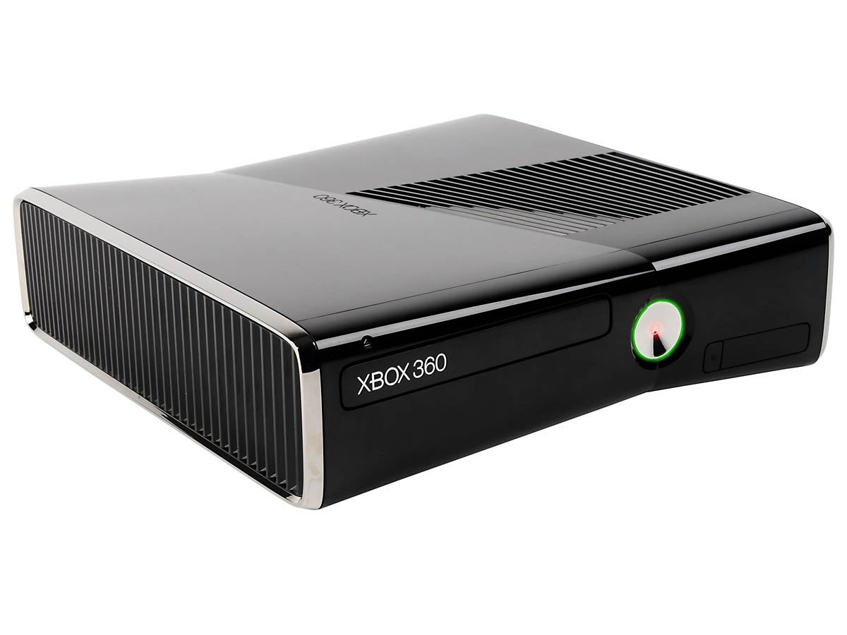 Xbox 360 Slim 250GB Console - Gloss Black - Video Game System - Used - CaveGamers - Image 3