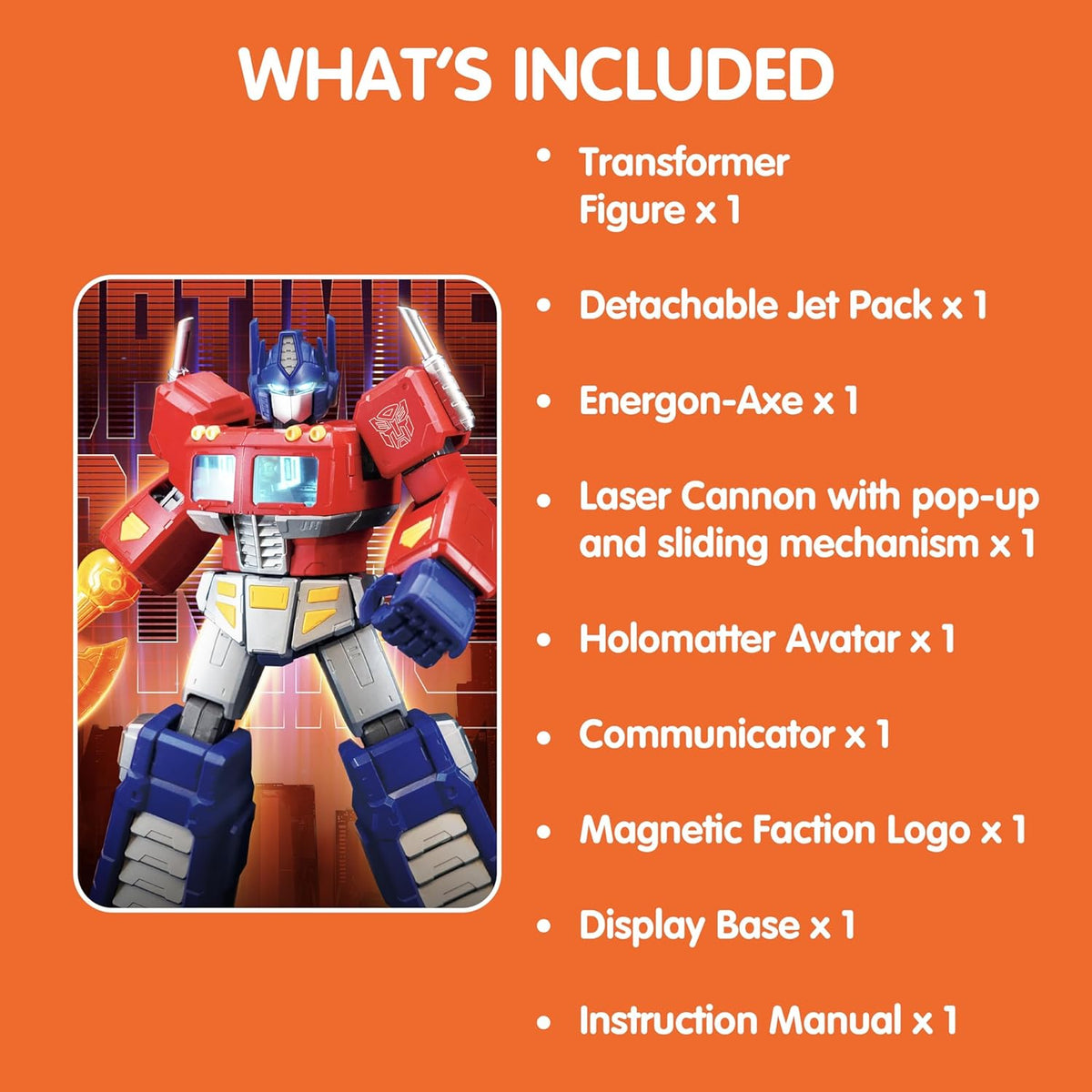 Transformers G1 Optimus Prime Blokees Action Edition Model Kit - Previews Exclusive Action Figures - Toys - New - CaveGamers - Image 7