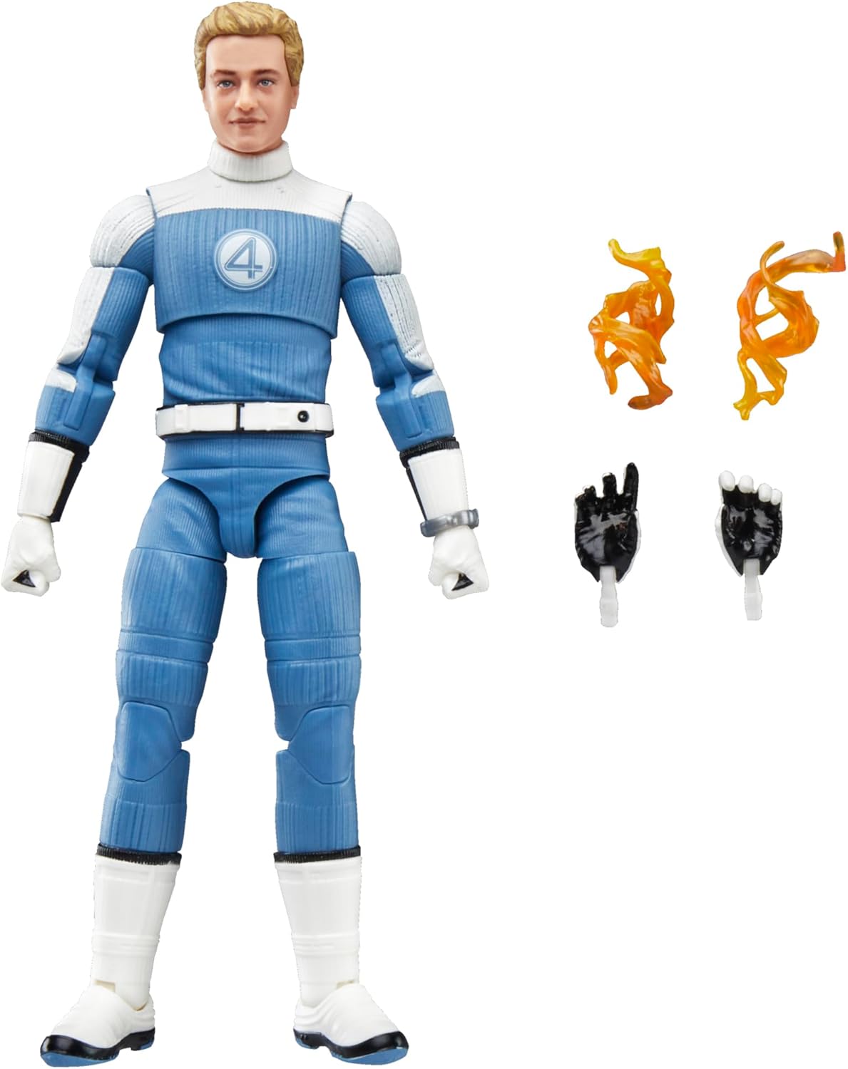 Marvel Legends The Fantastic Four: First Steps Johnny Storm 6" Action Figure Action Figures - Toys - New - CaveGamers - Image 4