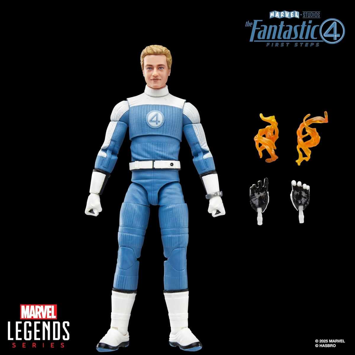 Marvel Legends The Fantastic Four: First Steps Johnny Storm 6" Action Figure Action Figures - Toys - New - CaveGamers - Image 6