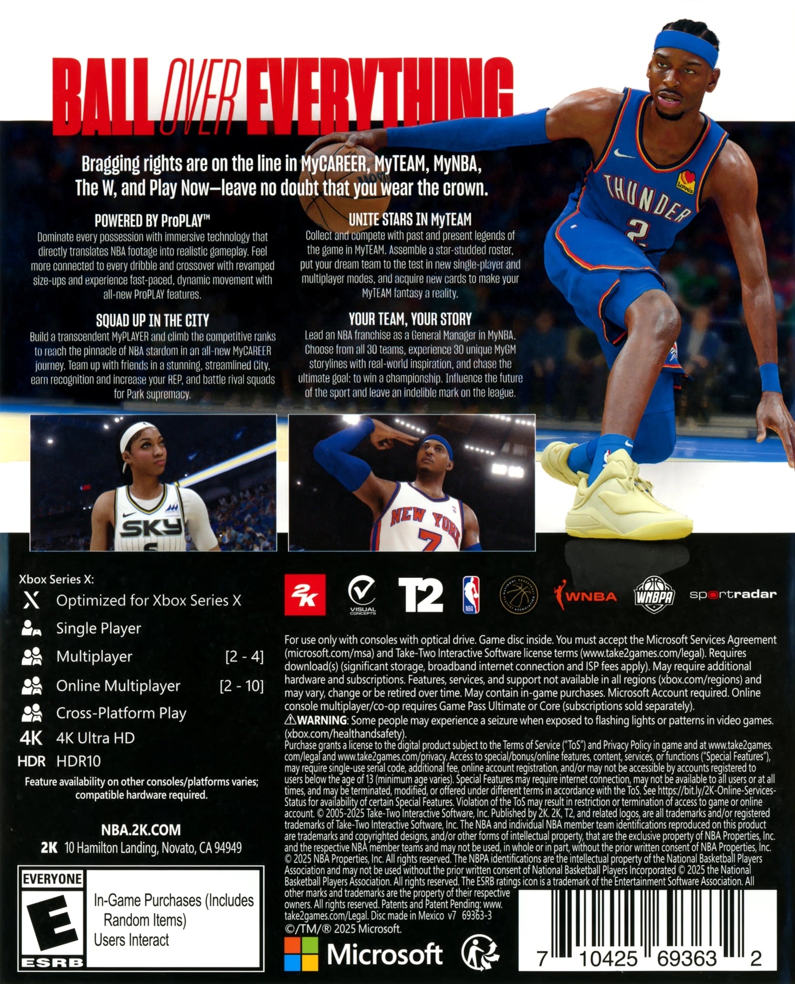 NBA 2K26 Xbox Series X - Video Game - Used - CaveGamers - Image 2