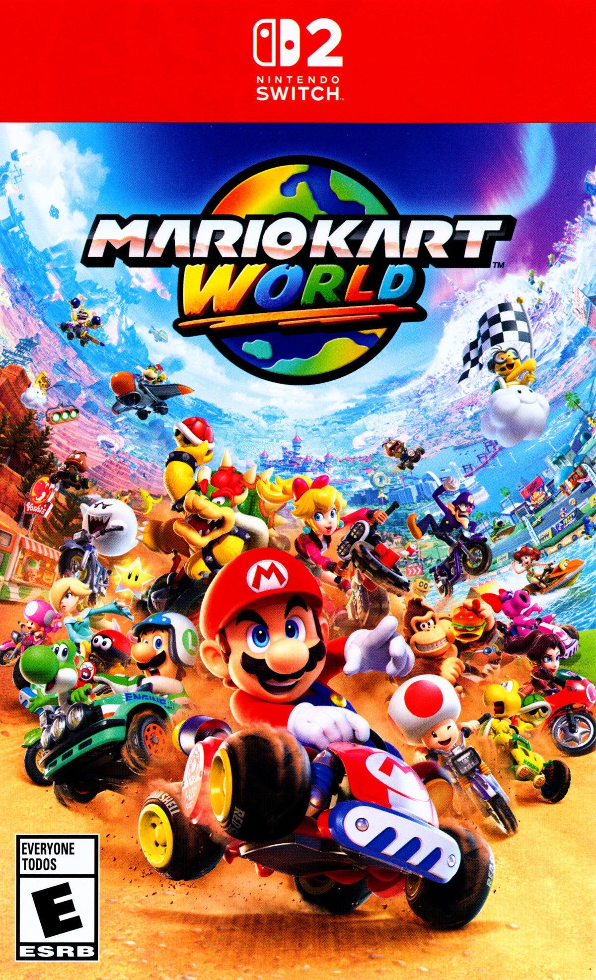 Mario Kart World Switch 2 - Video Game - Used - CaveGamers