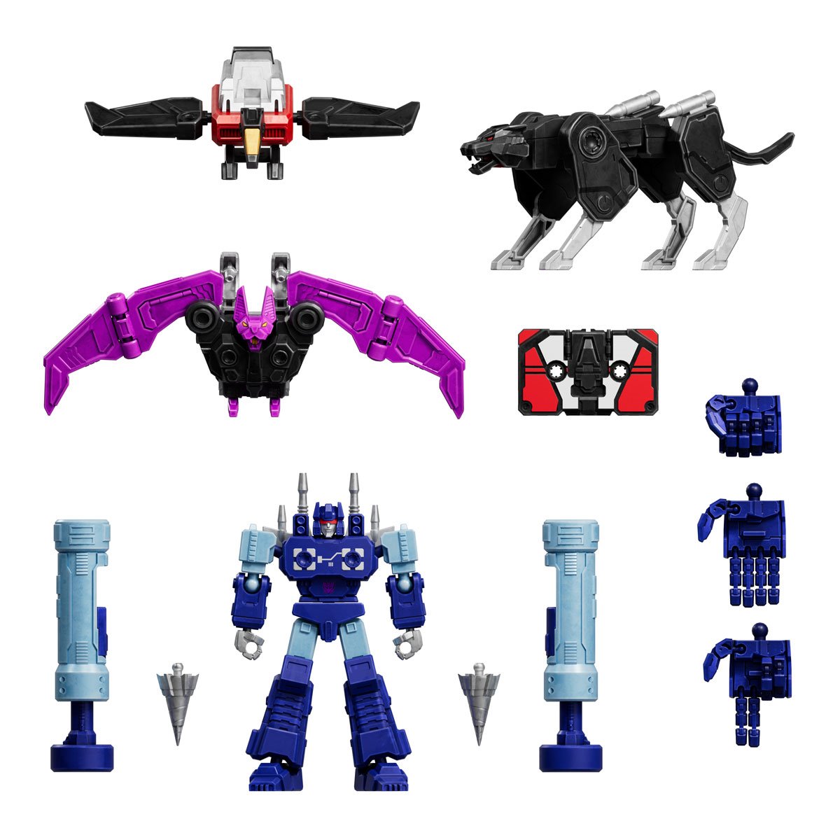 Transformers Action Edition G1 Soundwave AE03 Blokees Model Kit Building Sets - Toys - New - CaveGamers - Image 4