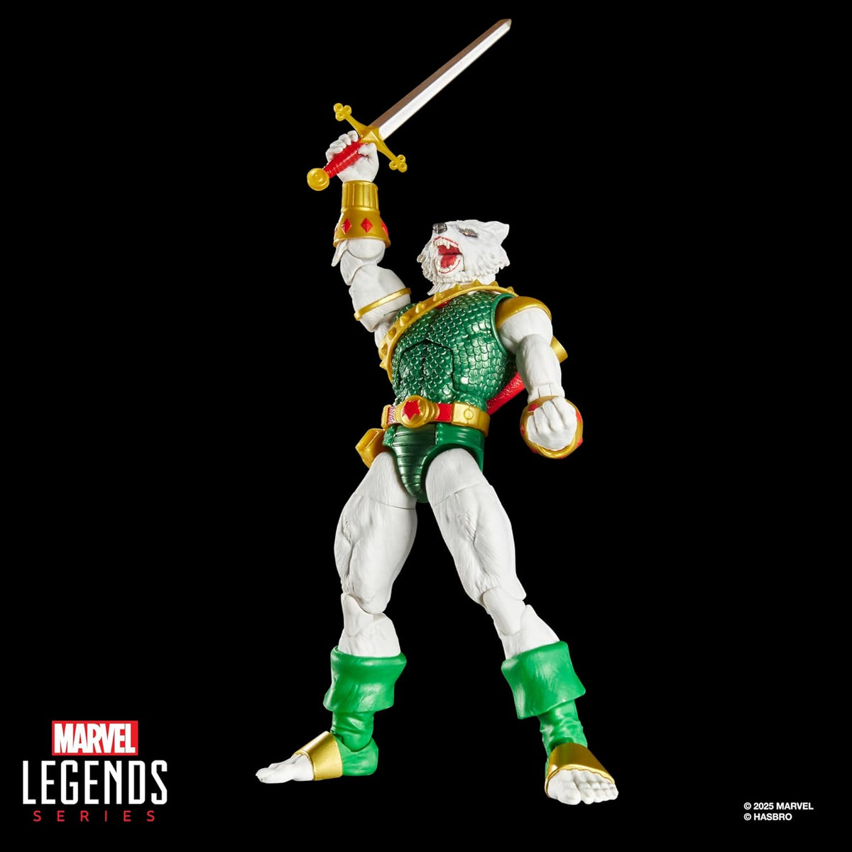 Marvel Legends Spider-Man Magic: The Gathering Man-Wolf 6" Action Figure and Card Action Figures - Toys - New - CaveGamers - Image 7