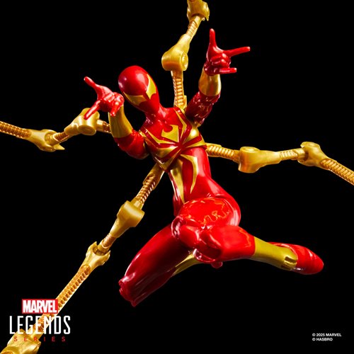 Marvel Legends Spider-Man Magic: The Gathering Mary Jane Watson Iron Spider 6" Action Figure & Card Action Figures - Toys - New - CaveGamers - Image 6
