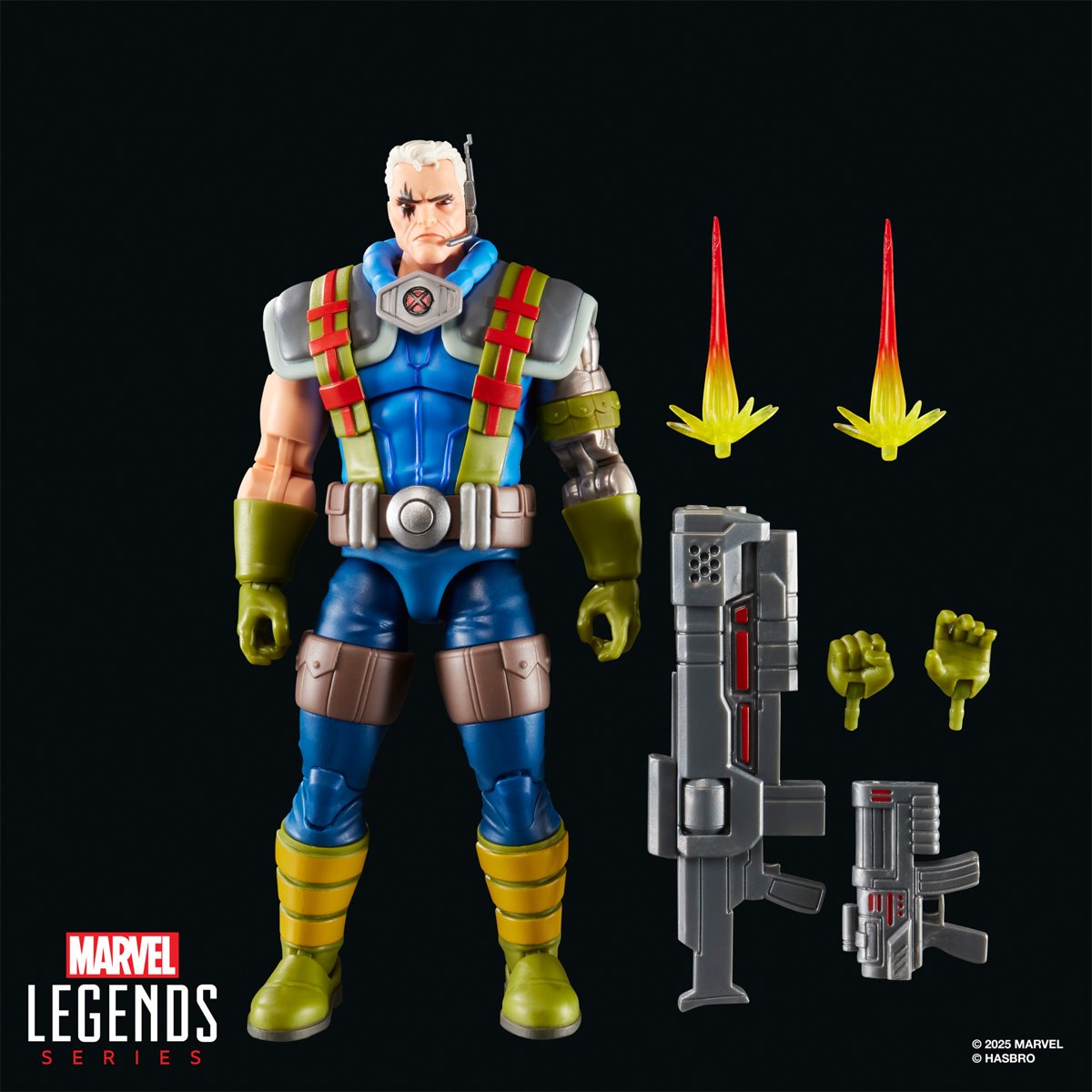 Marvel Legends X-Men 97 6" Cable Action Figure Action Figures - Toys - New - CaveGamers - Image 9