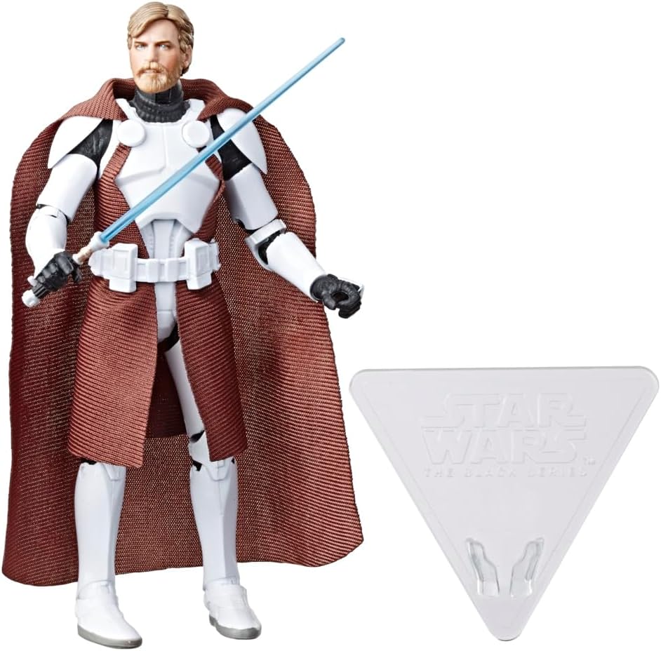 Star Wars: The Black Series - Clone Commander Obi-Wan Kenobi Action Figure Action Figures - Toys - New - CaveGamers - Image 2