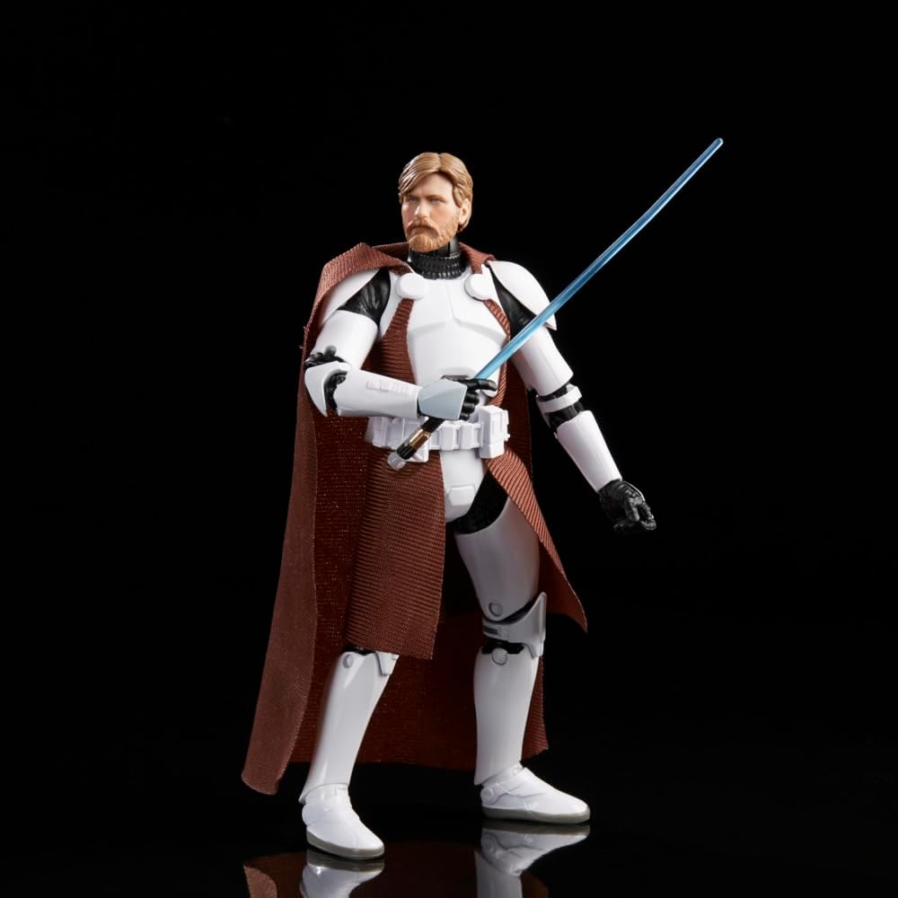 Star Wars: The Black Series - Clone Commander Obi-Wan Kenobi Action Figure Action Figures - Toys - New - CaveGamers - Image 4