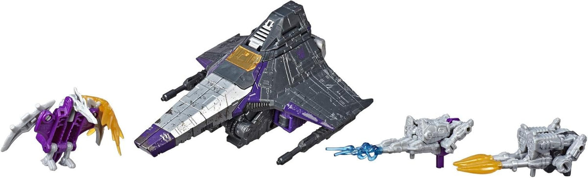 Transformers Generations War for Cybertron Siege Voyager WFC-S27 Decepticon Phantomstrike Squadron 4 Action Figures - Toys - New - CaveGamers - Image 3