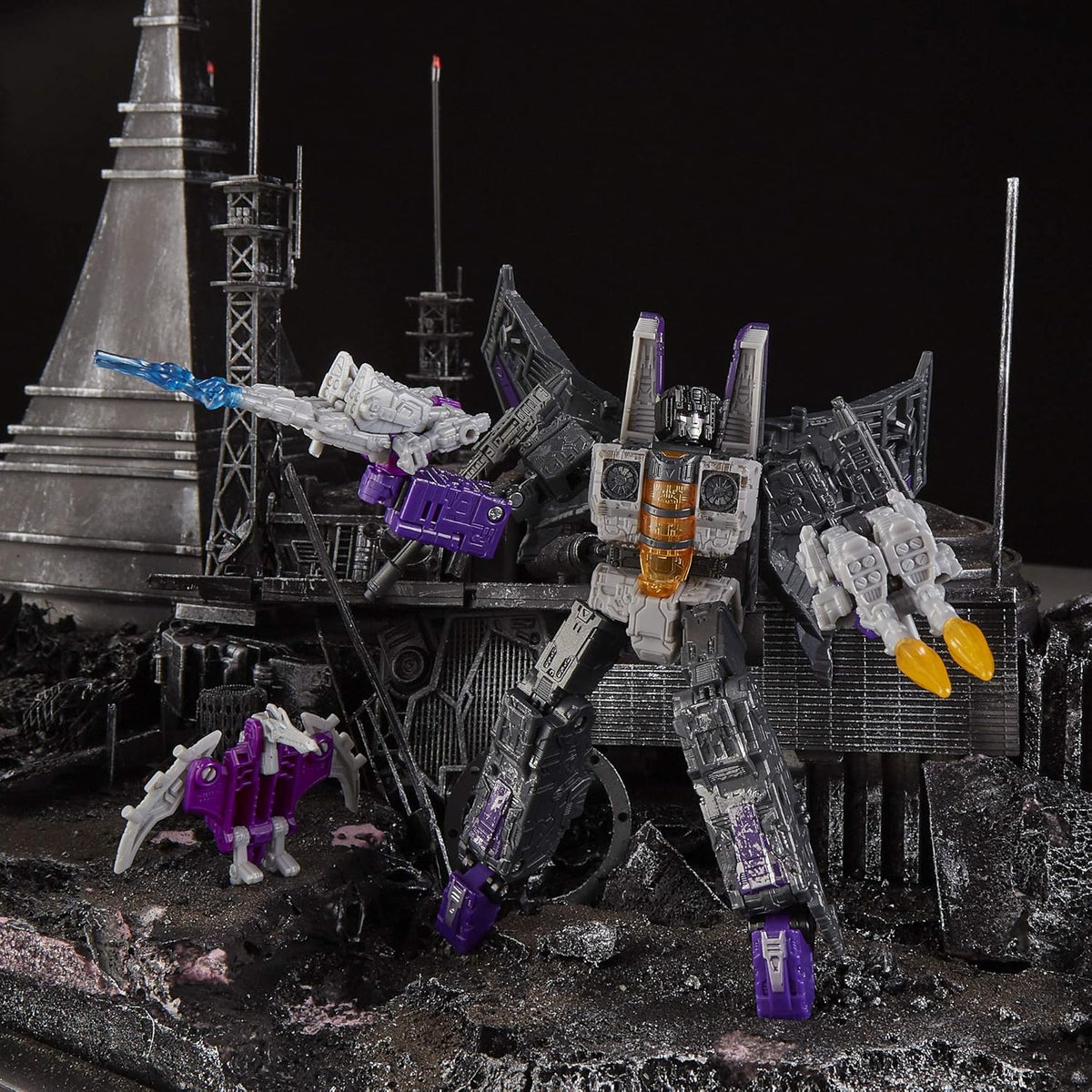Transformers Generations War for Cybertron Siege Voyager WFC-S27 Decepticon Phantomstrike Squadron 4 Action Figures - Toys - New - CaveGamers - Image 4
