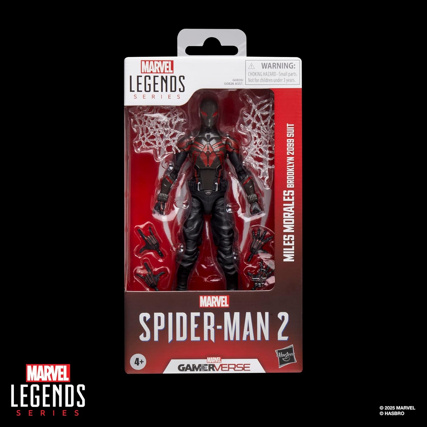 Marvel Legends Spider-Man Gamerverse Miles Morales Brooklyn 2099 6" Action Figure Action Figures - Toys - New - CaveGamers