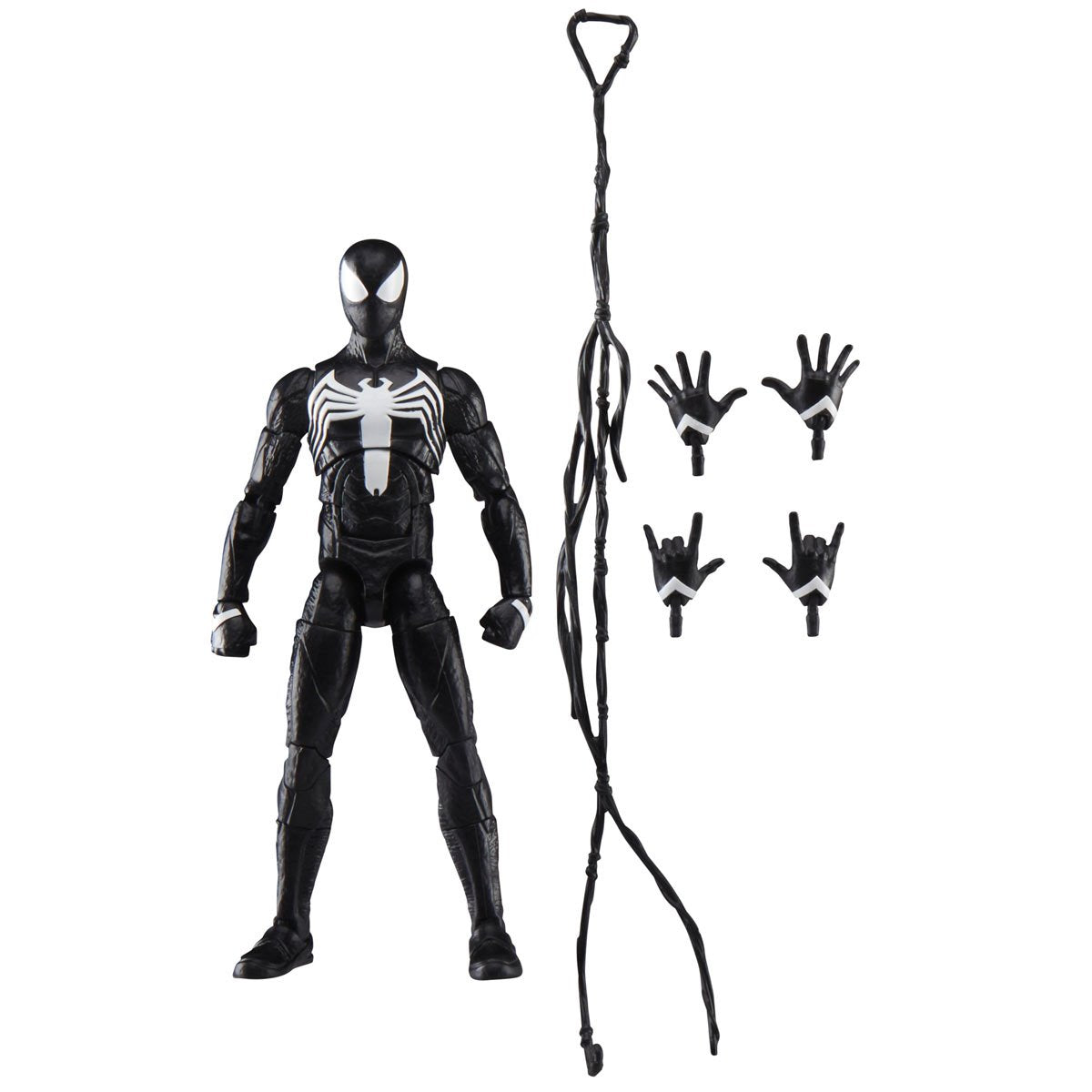 Marvel Legends Spider-Man Gamerverse Peter Parker Black Suit 6" Action Figure Action Figures - Toys - New - CaveGamers - Image 2