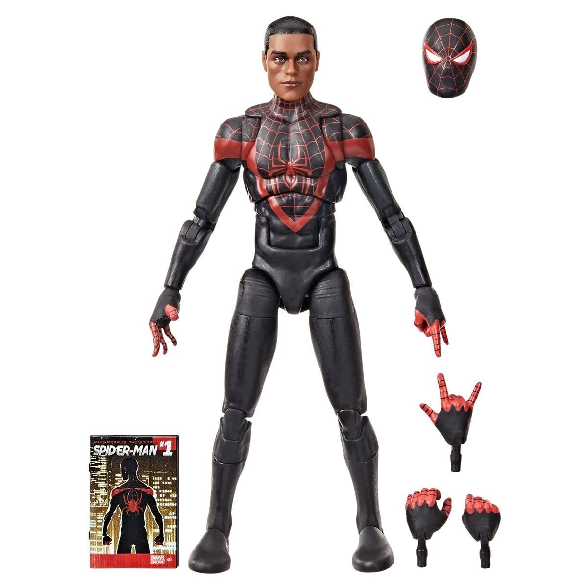 Marvel Legends Ultimate Spider-Man Miles Morales Comics-Inspired 6" Action Figure Action Figures - Toys - New - CaveGamers - Image 3