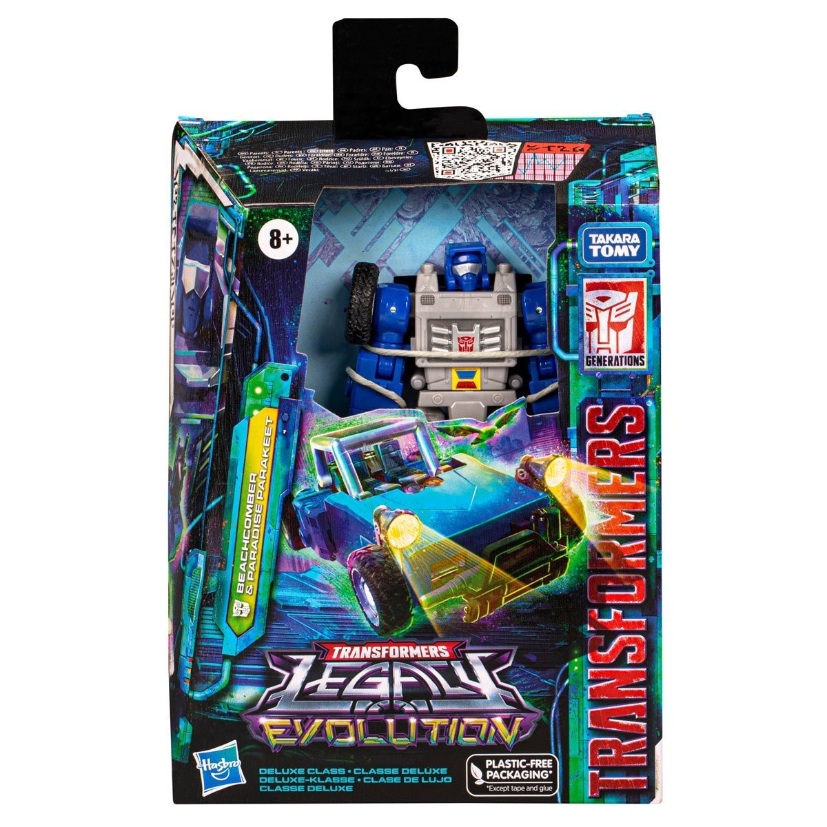 Transformers Generations Legacy Evolution Deluxe Beachcomber Action Figures - Toys - New - CaveGamers