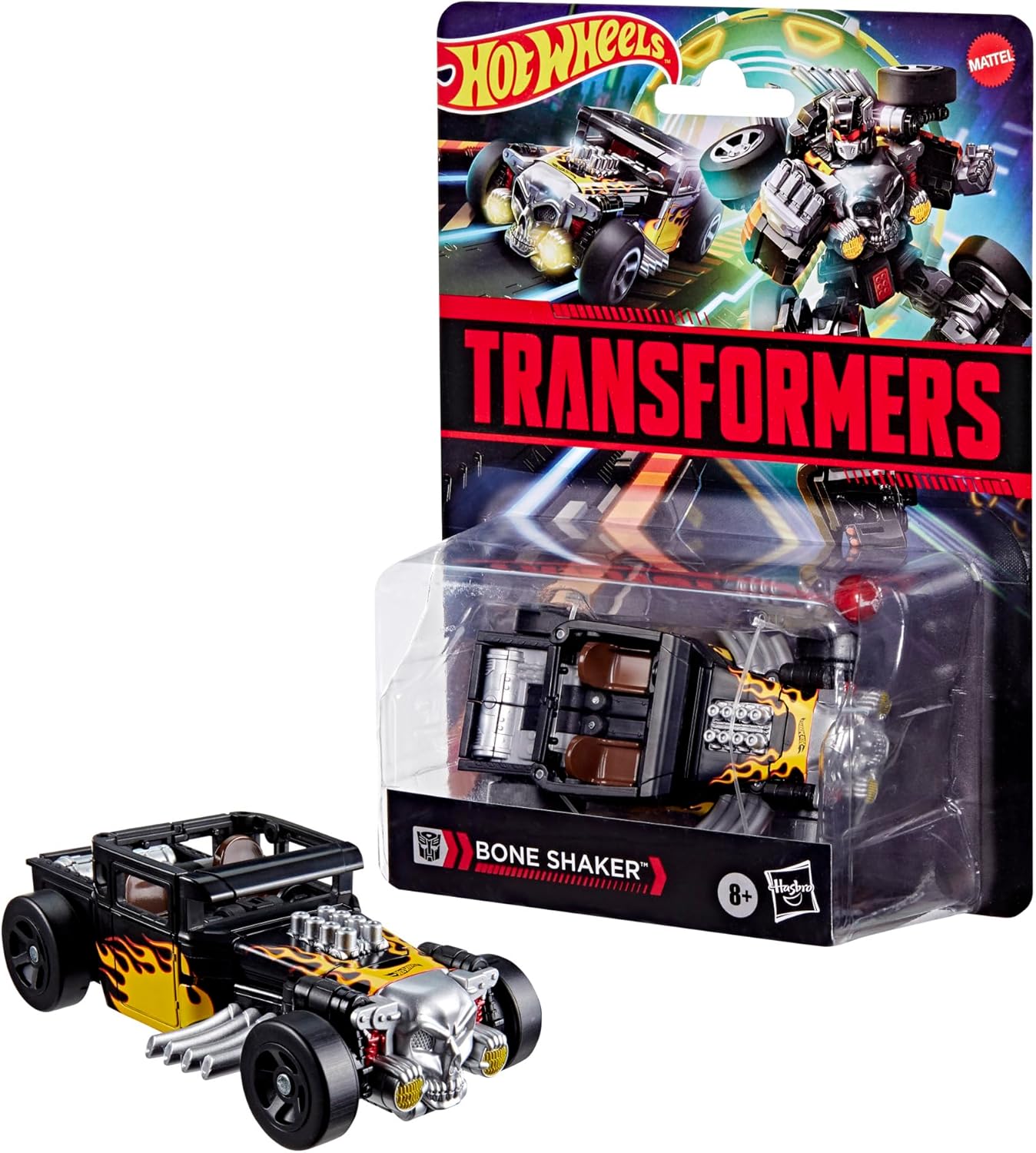 Transformers Collaborative Hot Wheels Bone Shaker - Toys - New - CaveGamers
