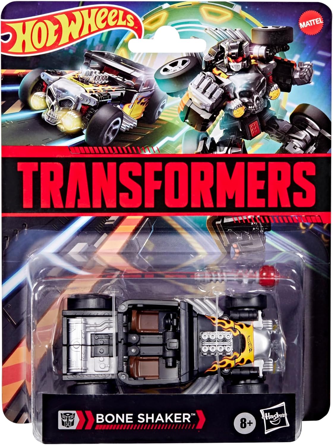 Transformers Collaborative Hot Wheels Bone Shaker - Toys - New - CaveGamers - Image 2