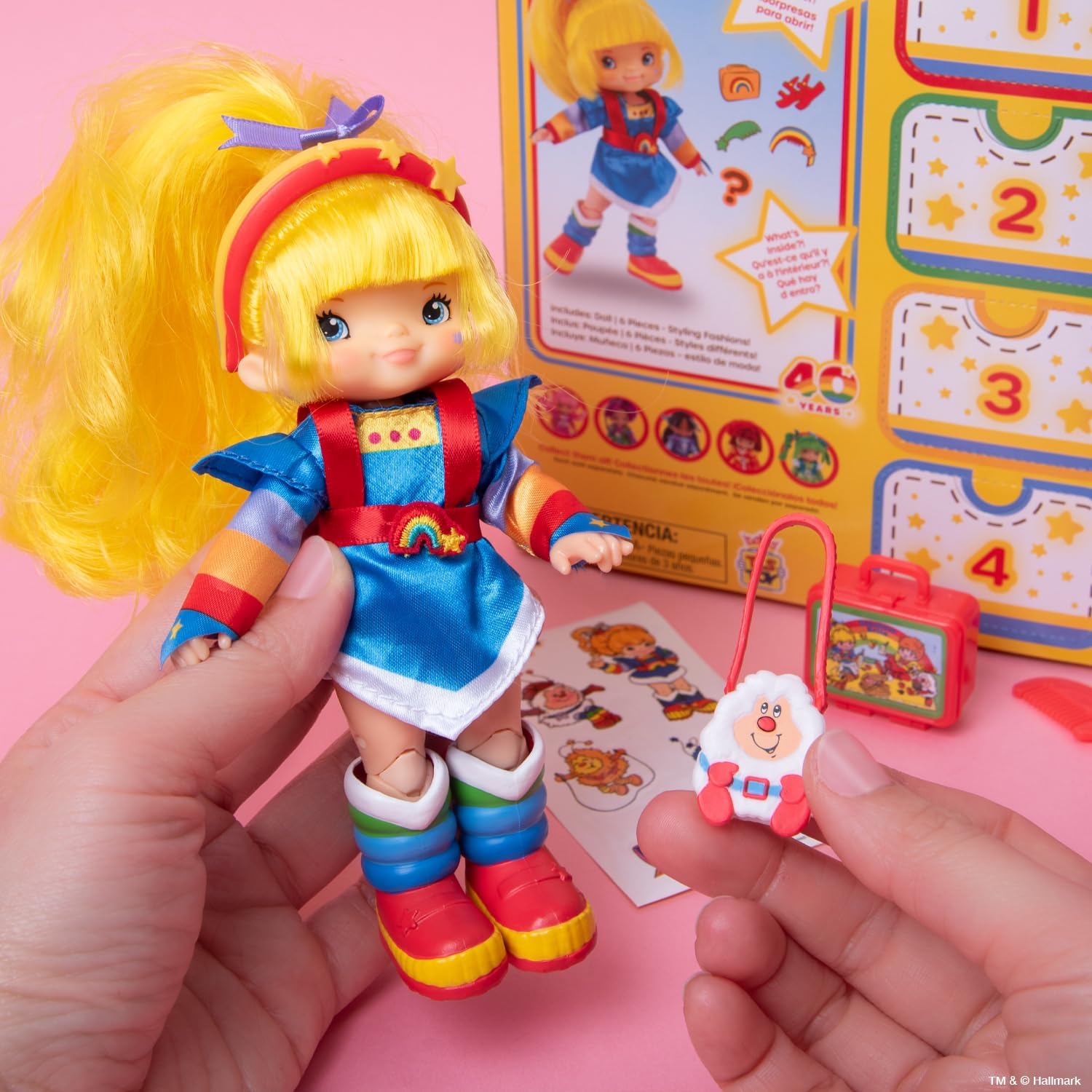 Rainbow Brite 5.5" Rainbow Brite Fashion Doll Dolls - Toys - New - CaveGamers - Image 4