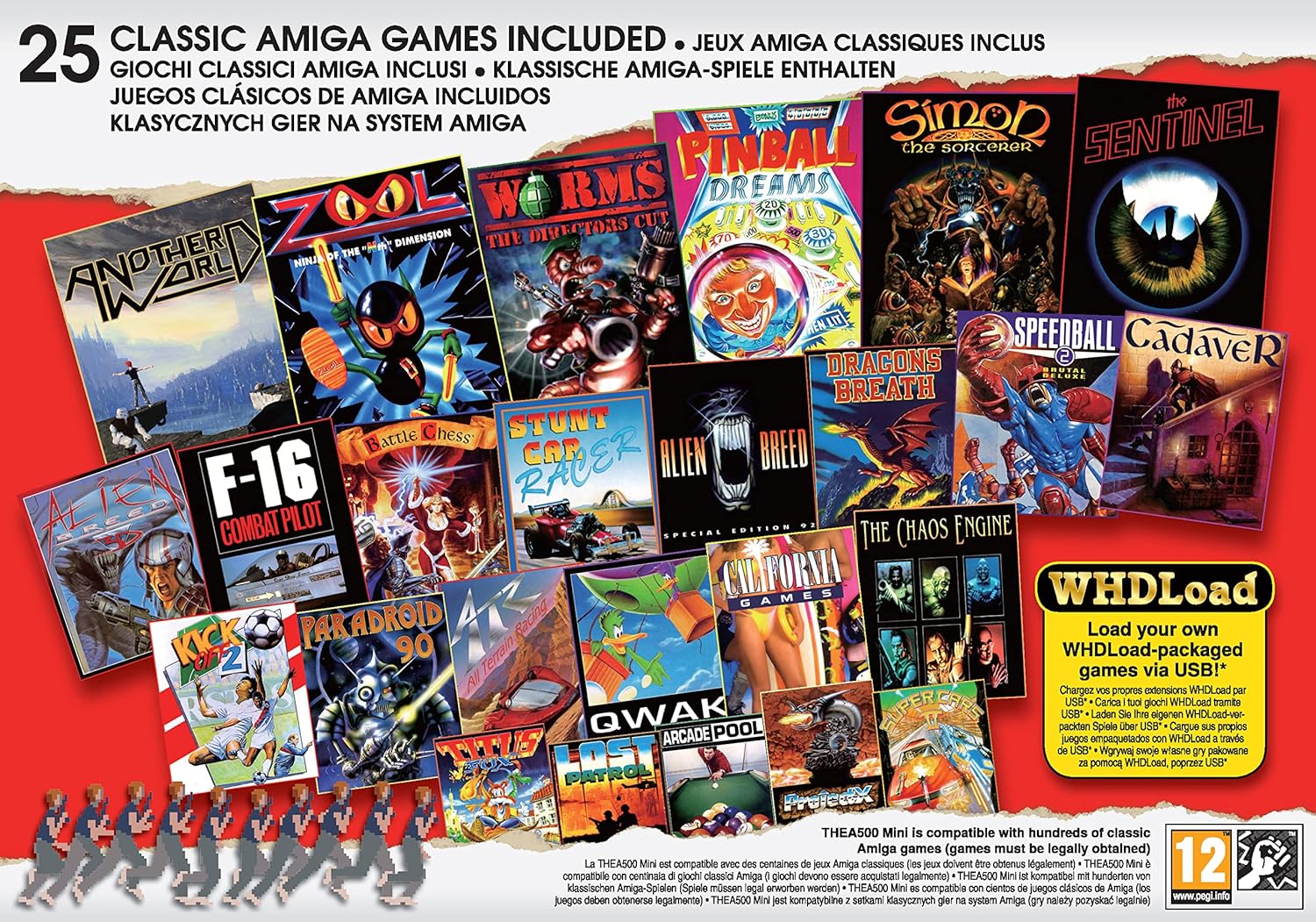 Amiga A500 Mini - Video Game System - New - CaveGamers - Image 2