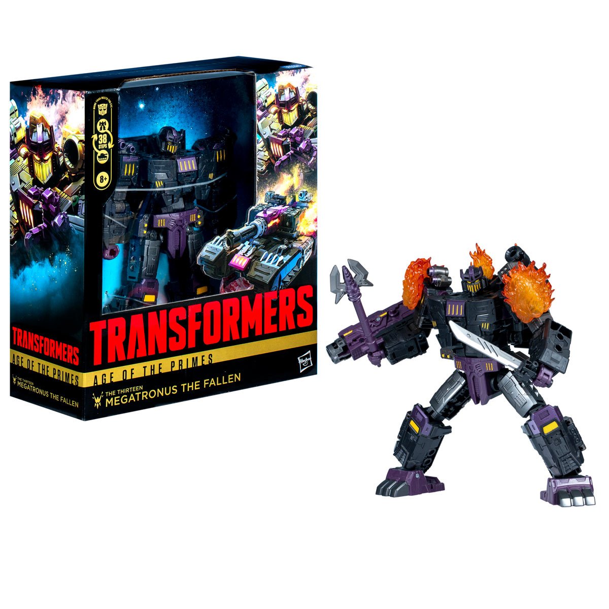 Transformers Generations Age of the Primes Leader Megatronus The Fallen Action Figures - Toys - New - CaveGamers - Image 3