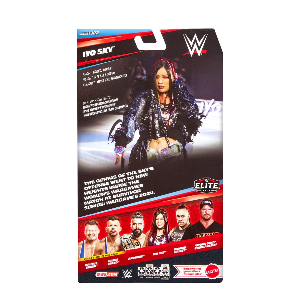 WWE Elite Collection Series 122 Iyo Sky Action Figure Action Figures - Toys - New - CaveGamers - Image 2