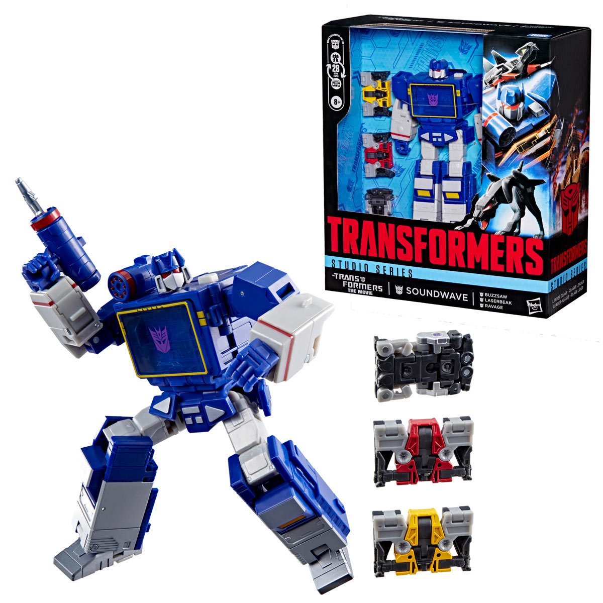Transformers Studio Series Leader Class The Movie Soundwave Action Figure Action Figures - Toys - New - CaveGamers - Image 4