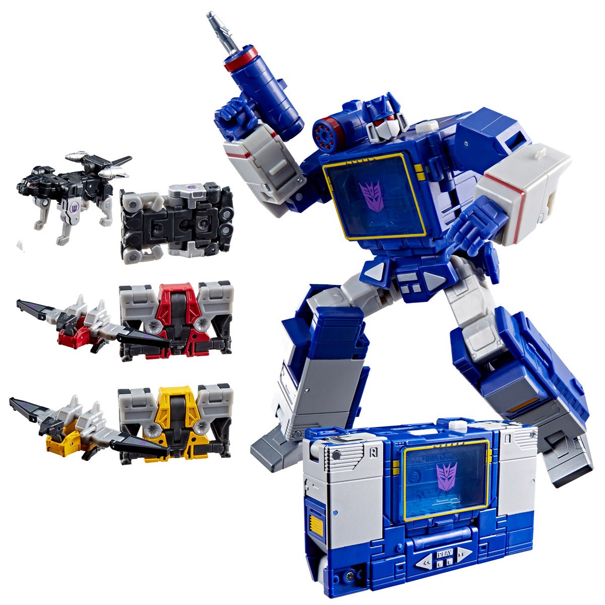Transformers Studio Series Leader Class The Movie Soundwave Action Figure Action Figures - Toys - New - CaveGamers - Image 7