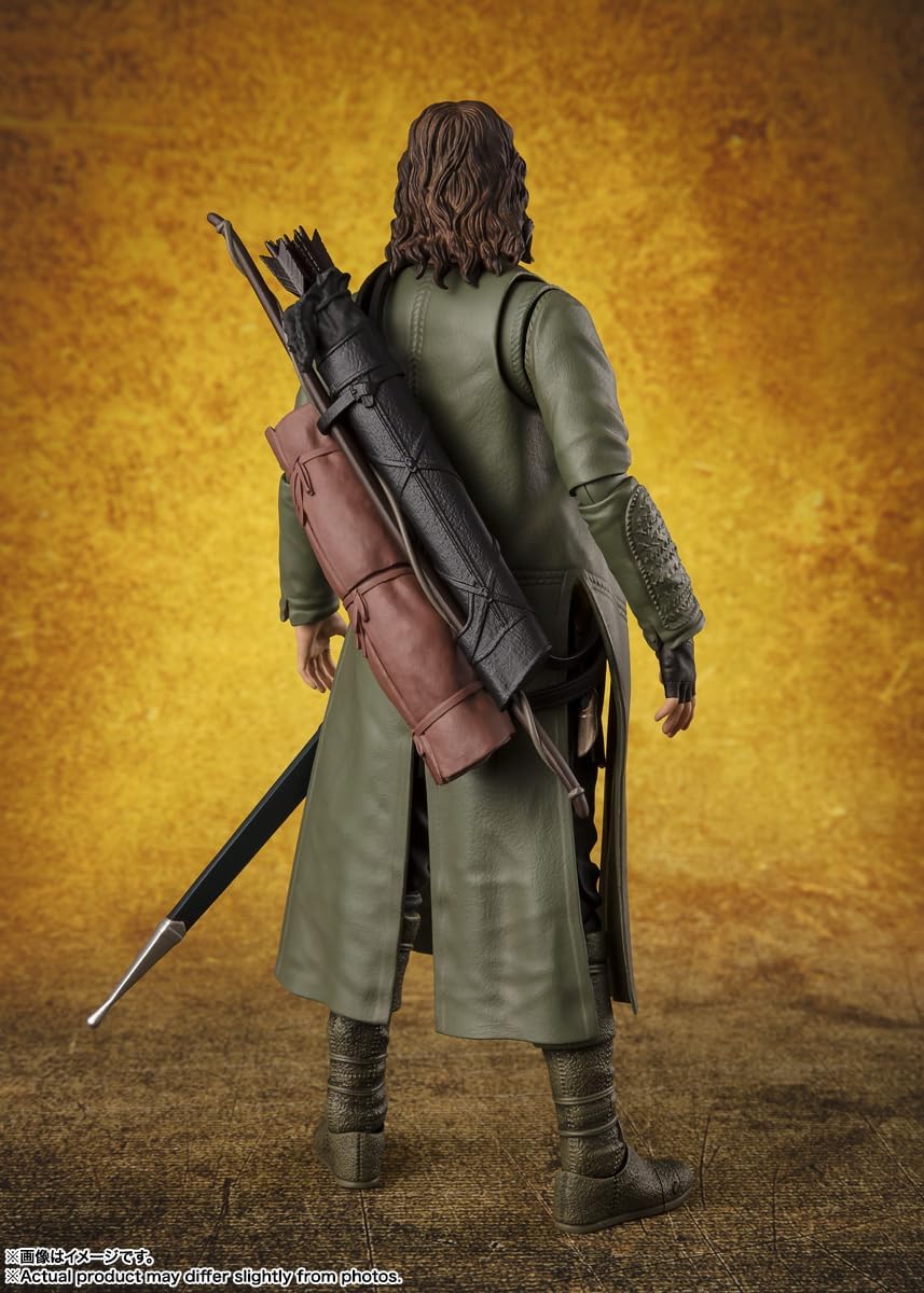 S.H.Figuarts Lord of the Rings: The Fellowship of the Ring Aragorn Action Figure Action Figures - Toys - New - CaveGamers - Image 5